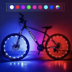 Activ Life Strip LED Bicycle Bike Tire Wheel Lights Multicolor 2 wheel pack