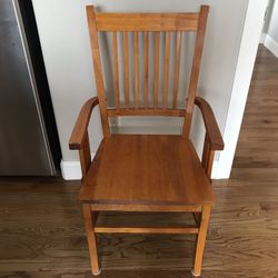 Solid Wood Arm Chair