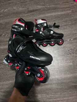 Roller Derby Inline Skates Black Red