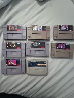 Super Nintendo video games