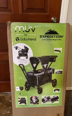 MUV by Baby Trend Expedition 2-in-1 Stroller Wagon Pro, Equinox