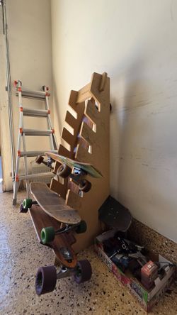 Skateboard Rack