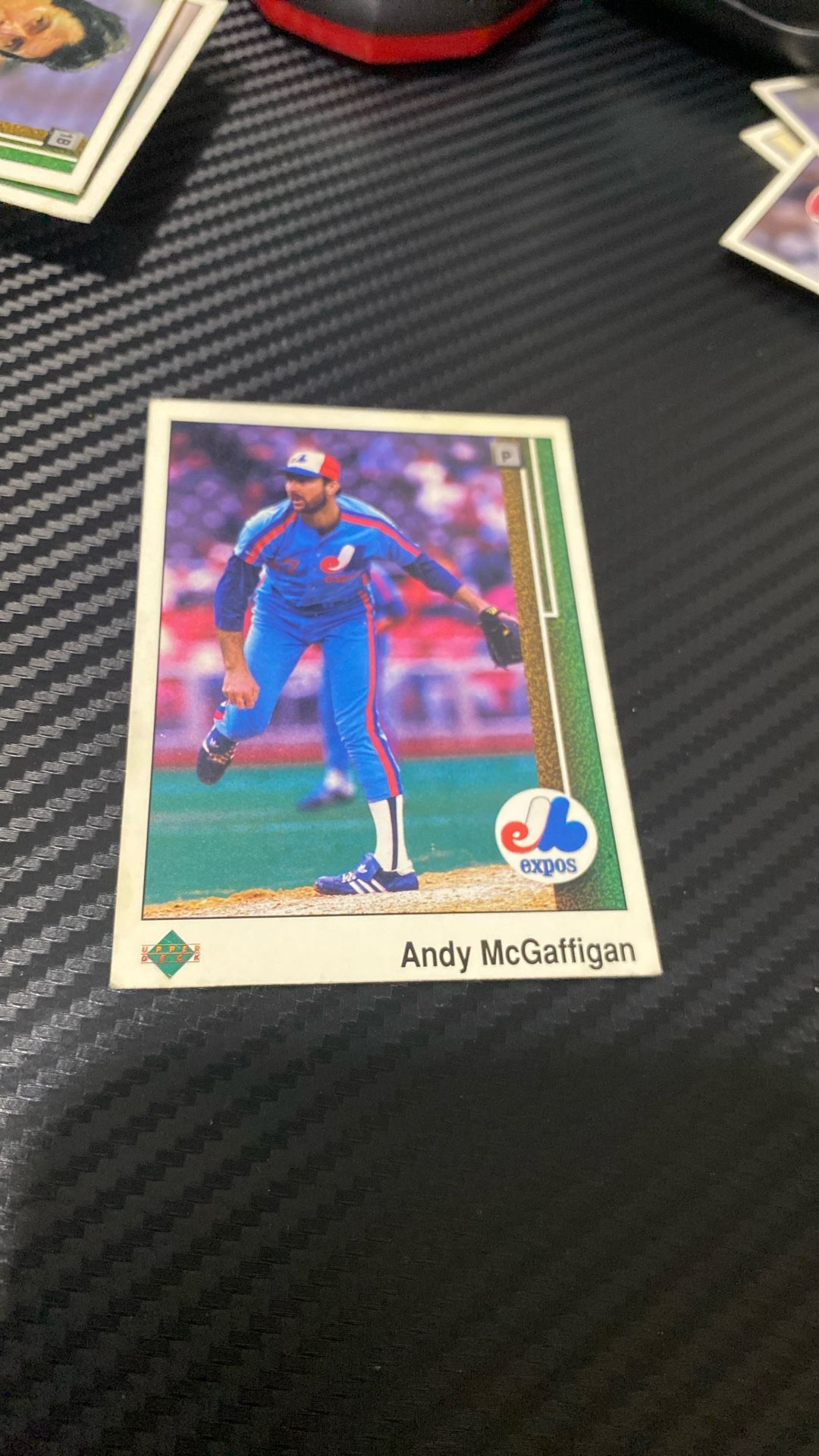 1989 Andy McGaffigan, Montreal Expos
