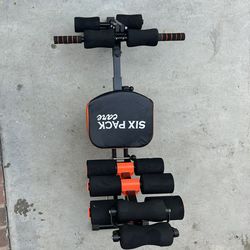 Inditradition 6 Pack Ab Exerciser, Full Body Workout Machine (Black)