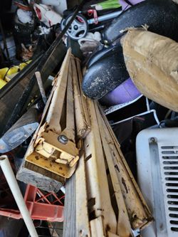 Folding Metal Saw Horses 