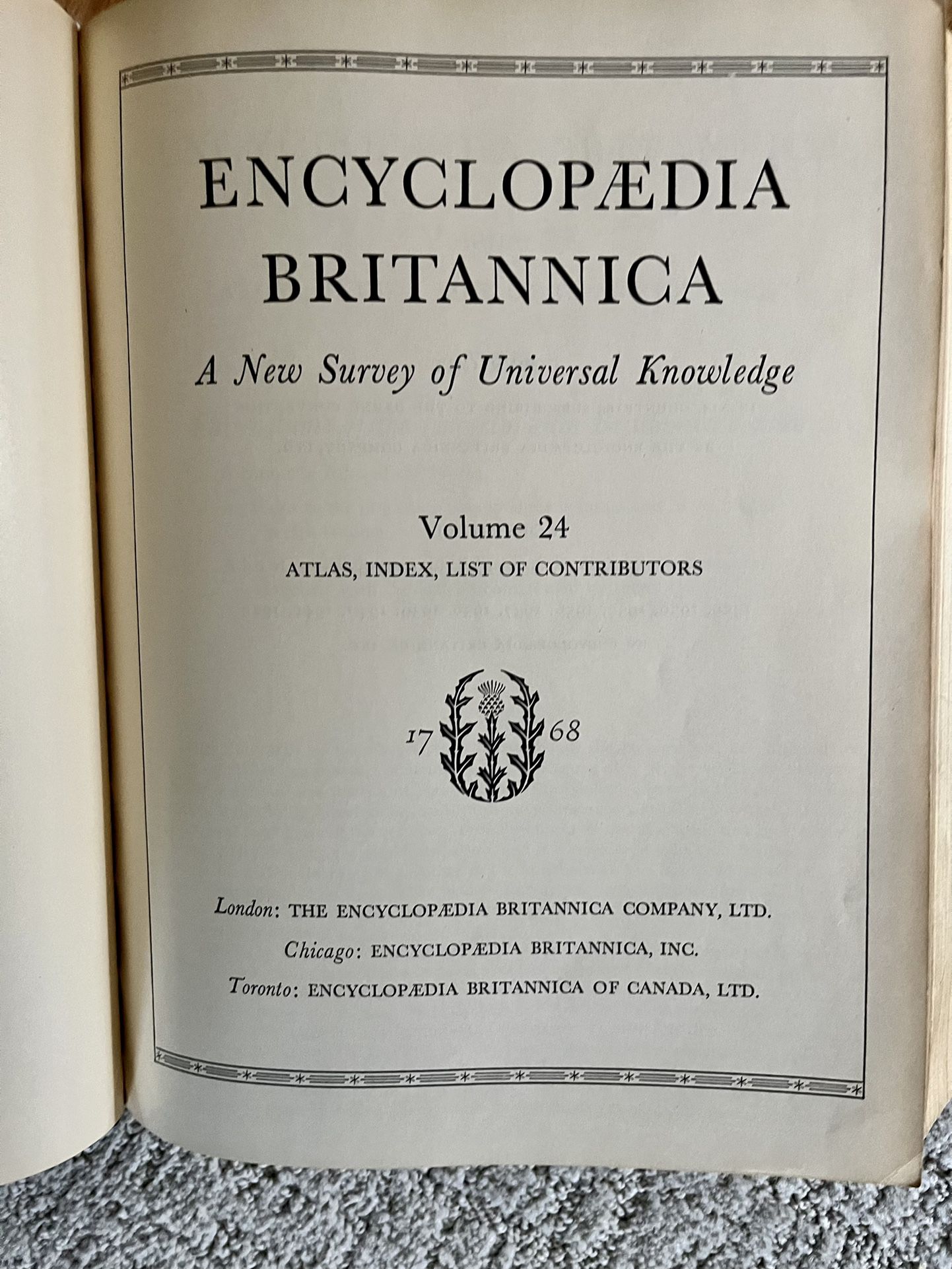 1942 Encyclopedia Britannica
