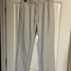 H&M Cream Linen Pants