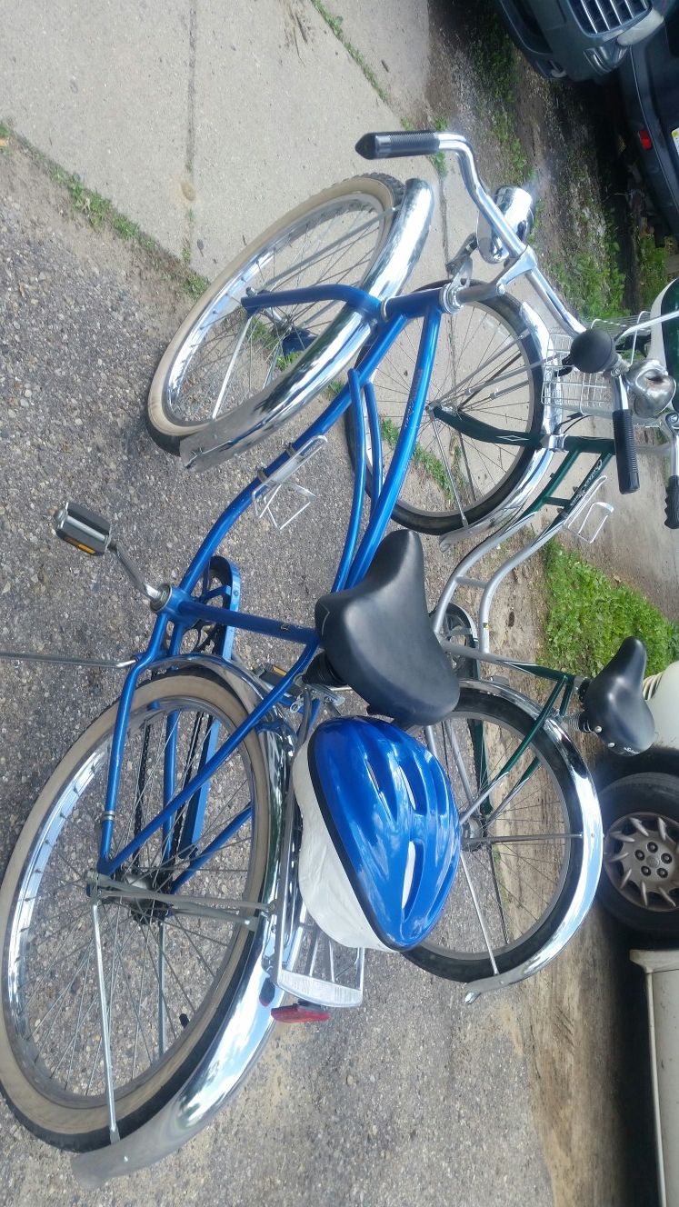 His n hers schwinn bikes