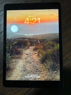 iPad 9th Gen black  and silver  65gb