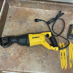 Dewalt Reciprocating Saw 