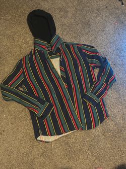 Striped Eighty eight button up