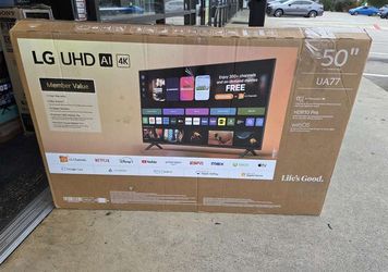 50ua77 50” Lg smart 4k led Uhd tv