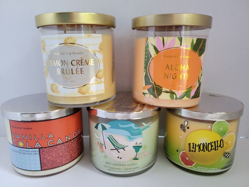 New Bath And Body Works Candles