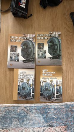 High & Low Pressure Boilers Books