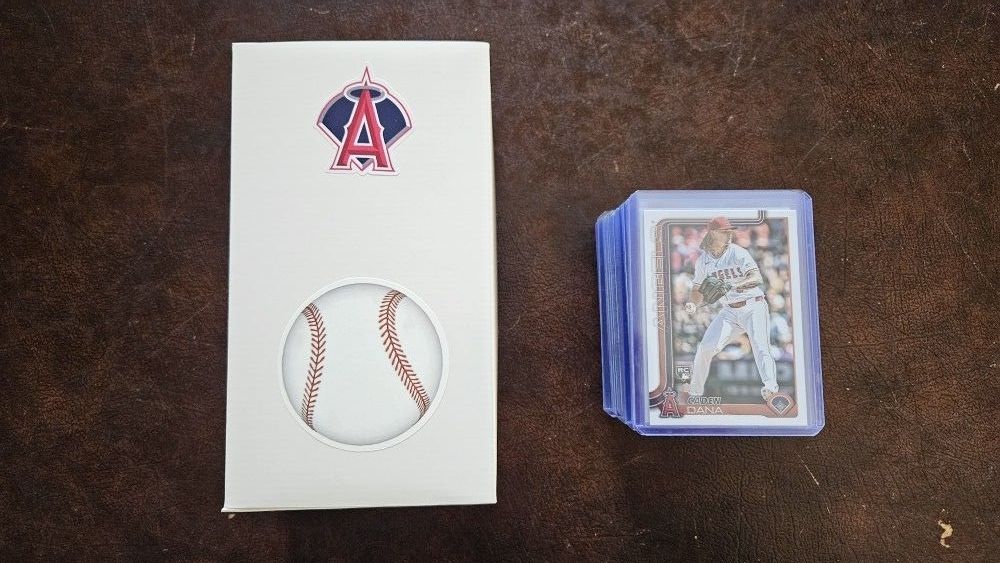 Angels Baseball Card Mystery Box