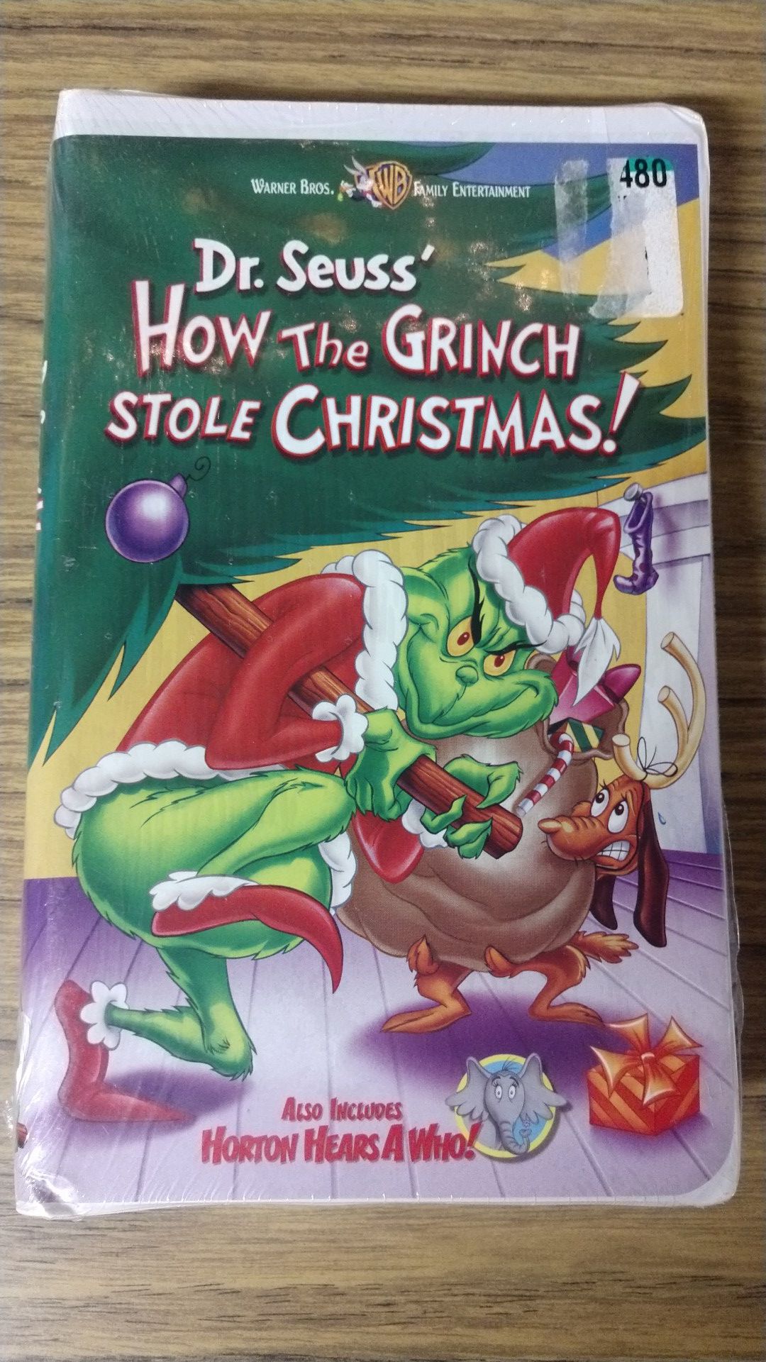 Dr. Seuss' How The Grinch Stole Christmas VHS New