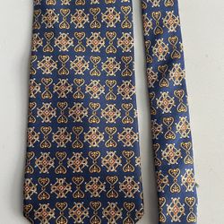 Barbara Blank New York Mens Neck Tie All Silk Handmade 4”x62.5”