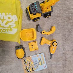 🚧 Modular Construction Truck Set w/ Electric Drill – Complete!