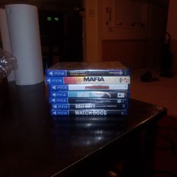 PS4 Video Games, Read Description Please 