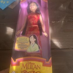 1997 Mulan Barbie New In Box 
