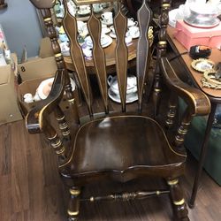 Vintage Virginia house rocking chair