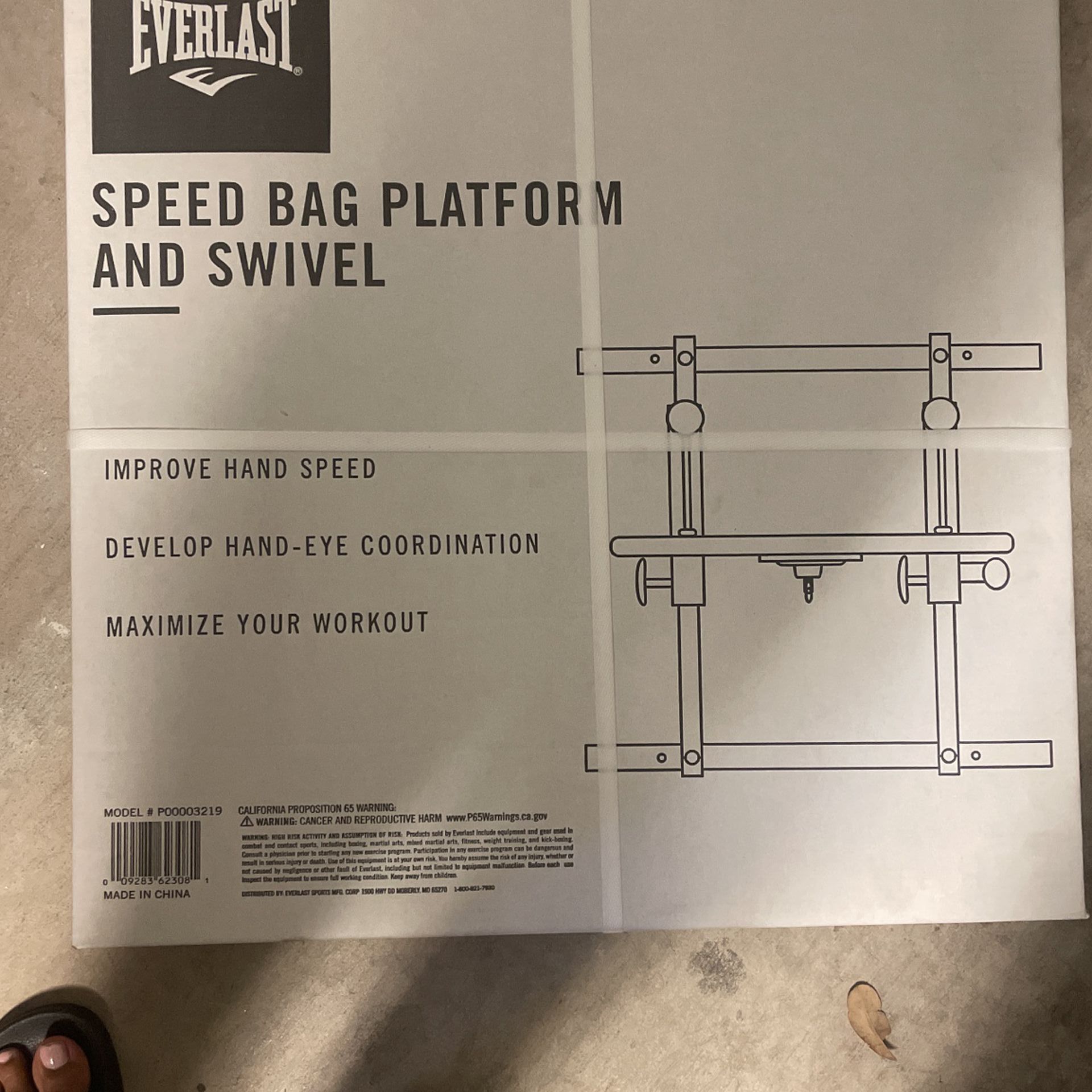 BOXING Speed Bag Platform and Swivel