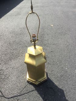 Brass lamp