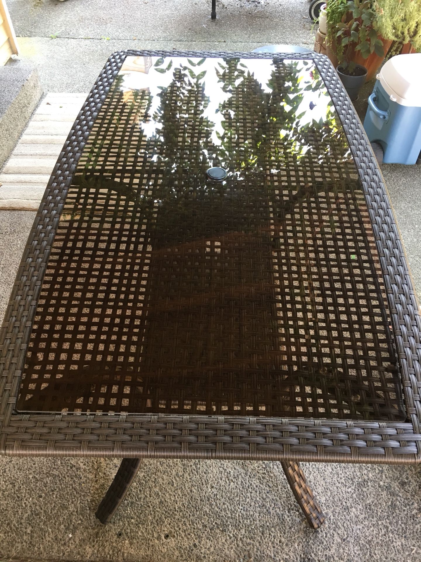 Brand new patio table