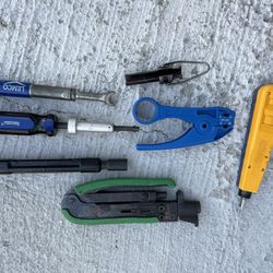 Cable TV Tools Prep Tool-Compression-Punch Down-7/16 Wrench-Terminator Cable