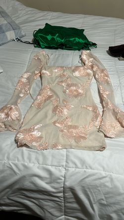 Vestido De Gaza Y Seda