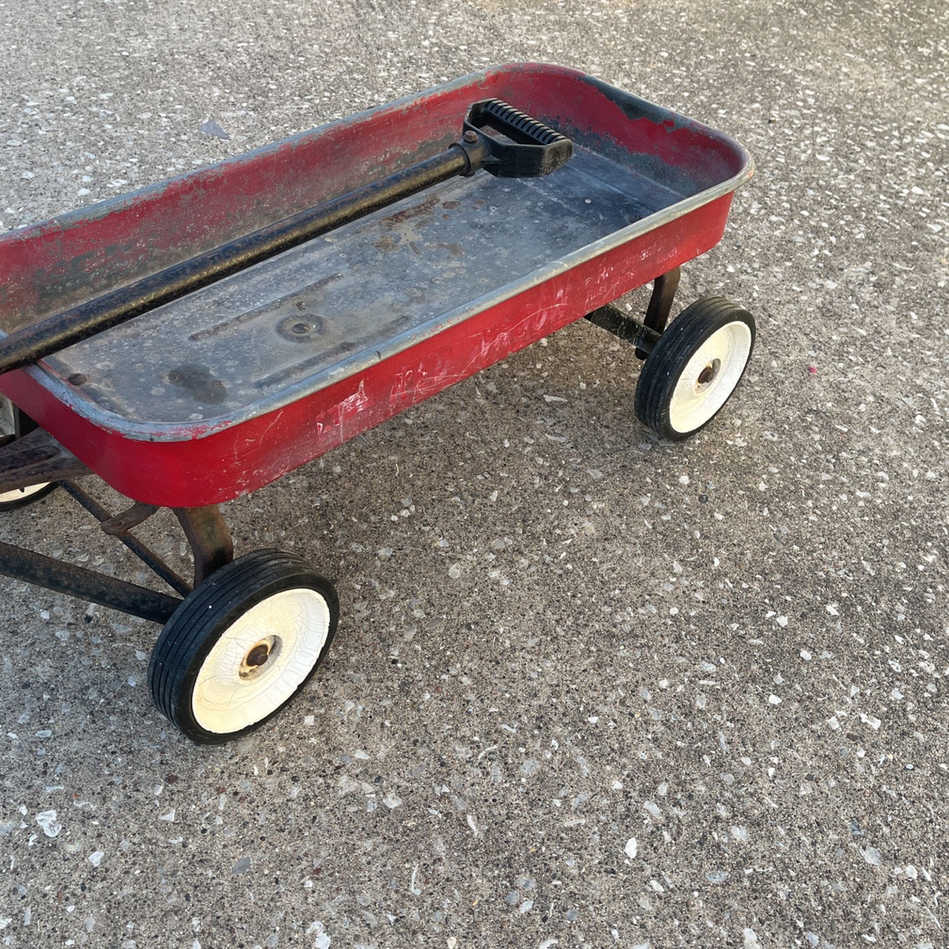 Vintage Red Wagon
