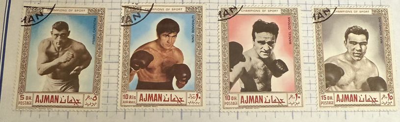 1(contact info removed) Ajman Stamps