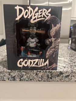 LA Dodgers Godzilla Bobblehead in Box