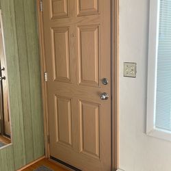 Fiberglass Entry/Exterior Door & Inside Trim
