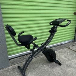 Slim Cycle Stationary Recumbent Bike 