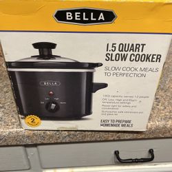 Bella 1.5 Slow Cooker 