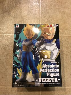 Dragonball Z Absolute Perfection Figure-Vegeta, Blue