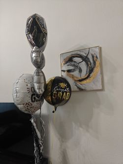 Graduation balloons