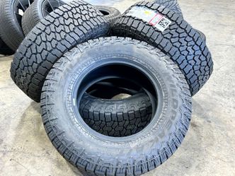 FREE INSTALL - 4X NEW FALKEN WILDPEAK AT4W 265/70/17 100% TREAD