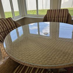 Patio Furniture | Table And 4 Chairs ($150)