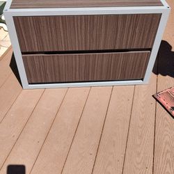 Large Two Drawer Storage Chest