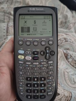 TI-89 Titanium Graphing Calculator