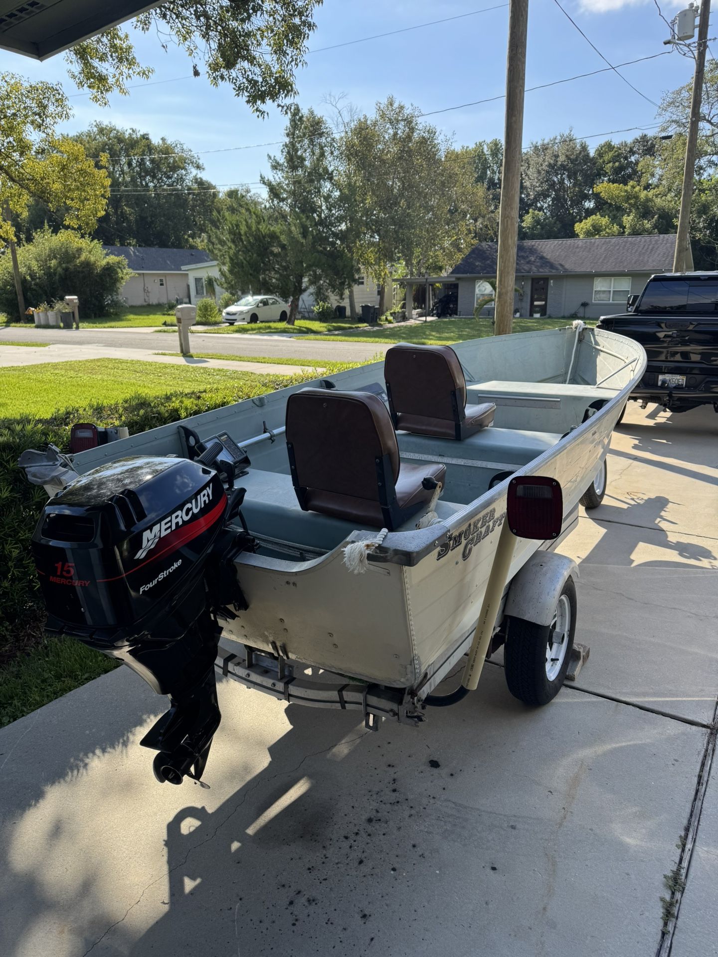14 Ft Boat With Trailer And Optional Motor