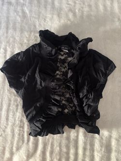 black laced overtop