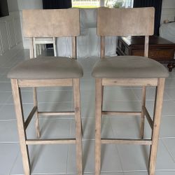 Two Bar Height Stools