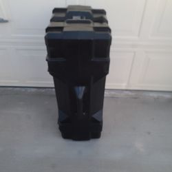 Bateria - Rolling Hard Black Plastic Drum Hardware Case $80.00 OBO