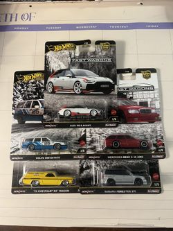 HOT WHEELS CAR CULTURE FAST WAGONS