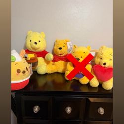 Winnie The Pooh Plushies 