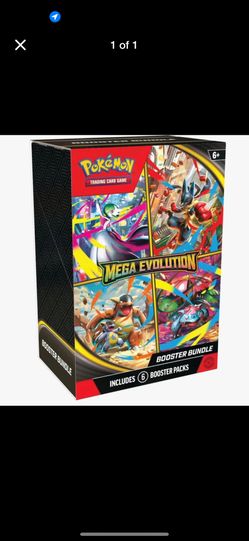 Mega Evolutions Booster Bundle Pokemon