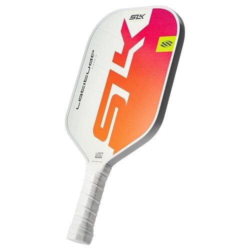 SLK Latitude 2.0 Pickleball Paddle  G4 Graphite Pickleball Paddle Face  Rev-Core Technology with SpinFlex Surface  Redesigned for Performance and Cont